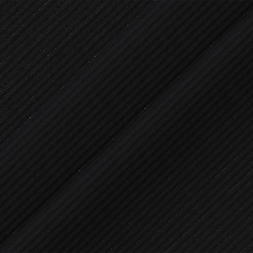Strapless Black Midi Dress – White Trim, Bodycon Fit, Side Slit