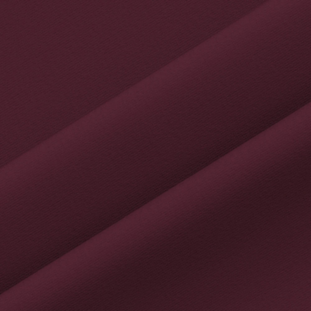 Burgundy Sleeveless Mini Dress – High Neck, Buckle Waist Detail