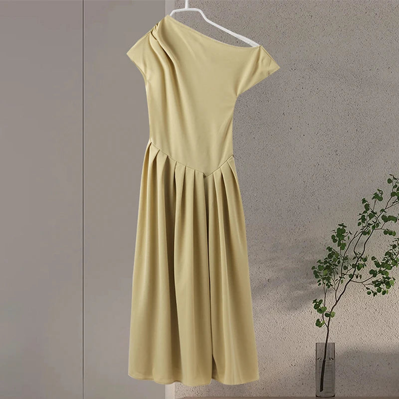 Sleeveless Round Neck Flowy Maxi Dress