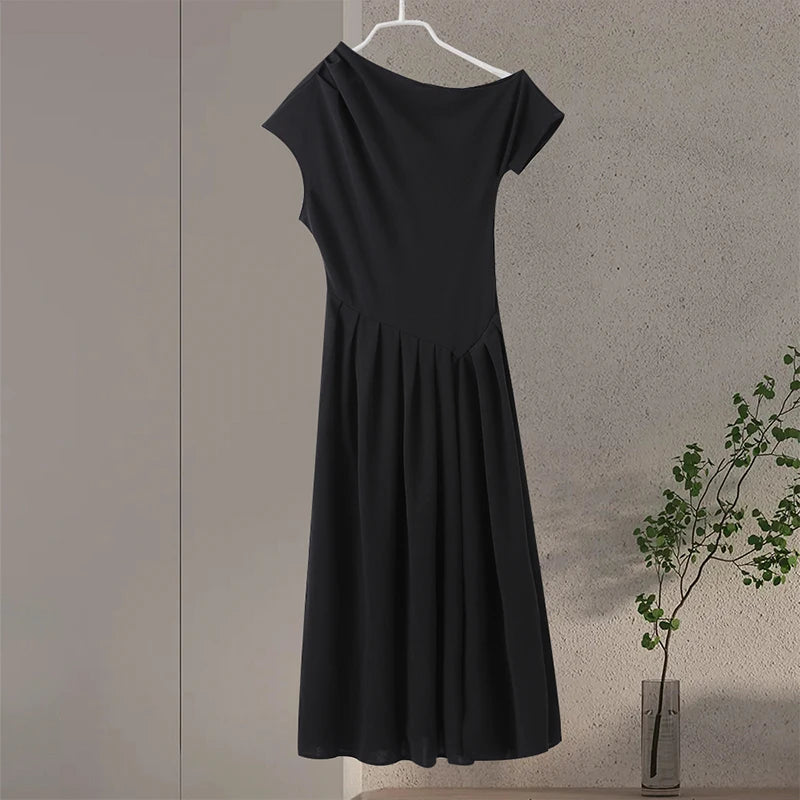 Sleeveless Round Neck Flowy Maxi Dress